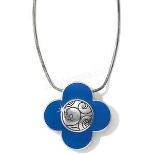 $58 NWTS! Brighton "Newberry" Reversible Nk in Bright Blue & Matte Silver! 🎁